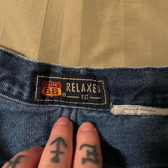 VINTAGE Route 66 High Waisted Shorts - Picture 5 of 5